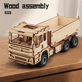 3D Woodcraft Handicraft Set, 3D Wooden Puzzles for Adults - Truck Kits for Adults, Model Car Kits, -Unique Gift on Birthday/Easter/Christmas Day, for Handicraft Enthusiasts, Assemble Your Collectibles
