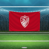 1pc 3X5 flag, Hanging Flags Garden Flag Banner Small Hand-held Flag Room Decoration Wall Decor Tapestry England-liverpool-fc Home Decor Items, 121.92X182.88cm