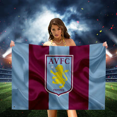 Car Funny Flag Flag to Hang Flags for Rooms Banner Flags for Bedrooms Garage Decoration Tapestry W-Aston Villas-a Outdoor Decor