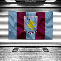 Car Funny Flag Flag to Hang Flags for Rooms Banner Flags for Bedrooms Garage Decoration Tapestry W-Aston Villas-a Outdoor Decor