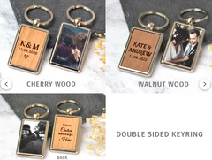 Personalised Dad Photo Keyring, Father's Day Gift for Dad Grandad, Photo Keychain, Gift for Daddy, Gift From Children, New Baby Gift