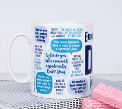 Emergency Dad Jokes Mug, Fathers Day Gift