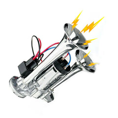 600DB 24V car horn Electric horn Supply double metal connected electric pump horn with relay car horn