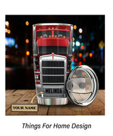 Personalized Trucker Tumbler, Custom Truck Tumbler, Engraved Trucker, Truck driver gift, Gifts For Dad, Travel Tumbler, Car Coffee Mugs