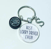 Lorry Driver keyring - Best Lorry Driver ever - thank you gift - Lorry Driver gift