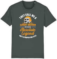 They call me a lorry driver t-shirt funny trucker hgv truck driving gift dad men