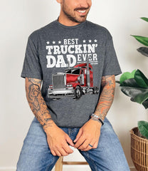 Never Underestimate An Old Guy Driving A Lorry T-shirt - Mens Hgv Grandpa Long Haul Gift Fathers Day Birthday Christmas Gift Top