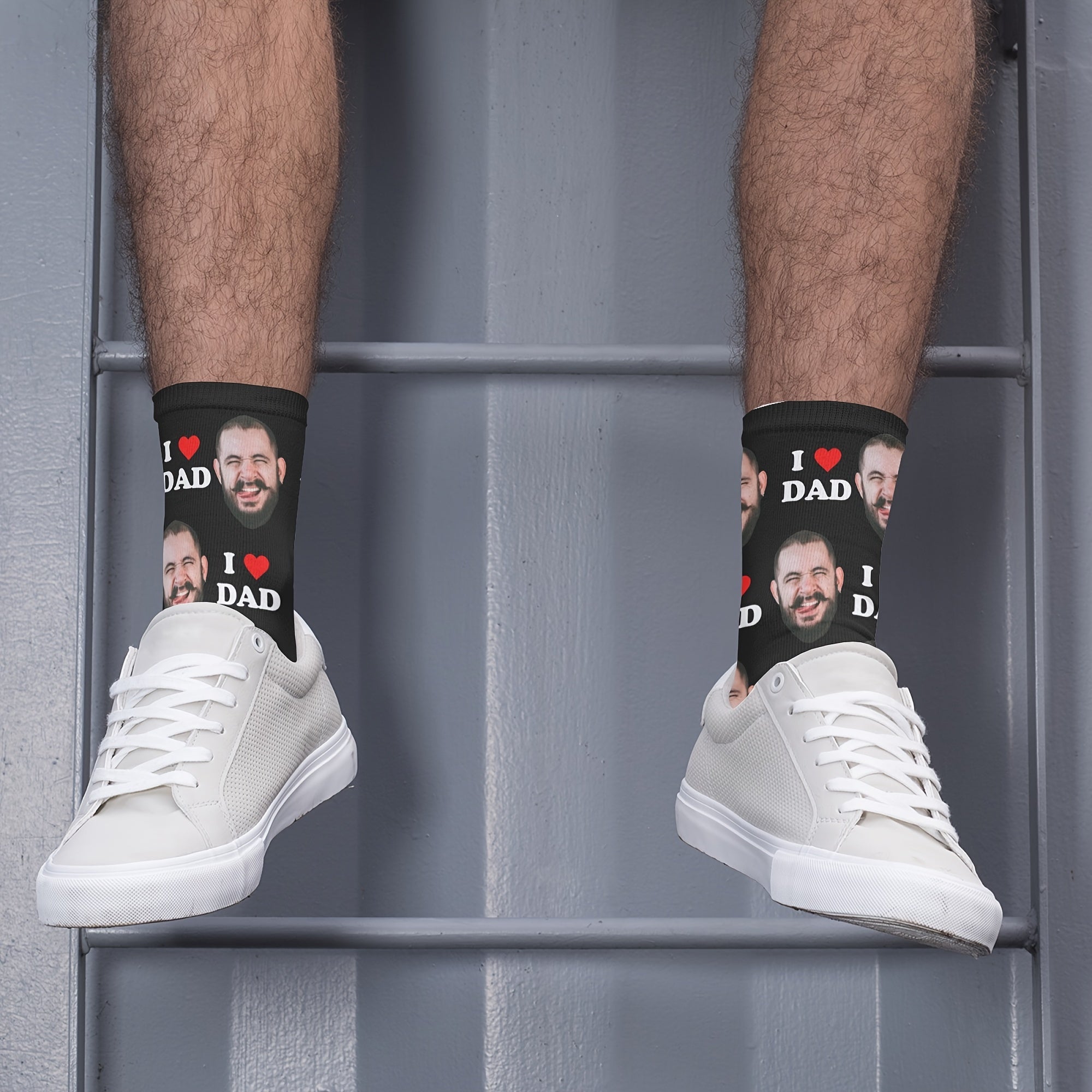 DIY Customized Face Socks with Pictures, Personalized joyful Face Photo Socks, Dad Socks, Funny Socks with Faces, Funny Socks for Men and Women, Prank Gifts, Father's Day Gifts