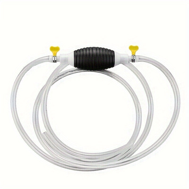 1set Manual Self Suction Oil Pump, Gasoline And Diesel High Flow Suction Oil Guide Pipe, Truck Urea Thickened Water Change Oil Pump
