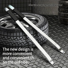Durable Metal Professional Tire Removal Tool with Rubber Handle - Easy Tire Change for Home Garage & Auto Repair