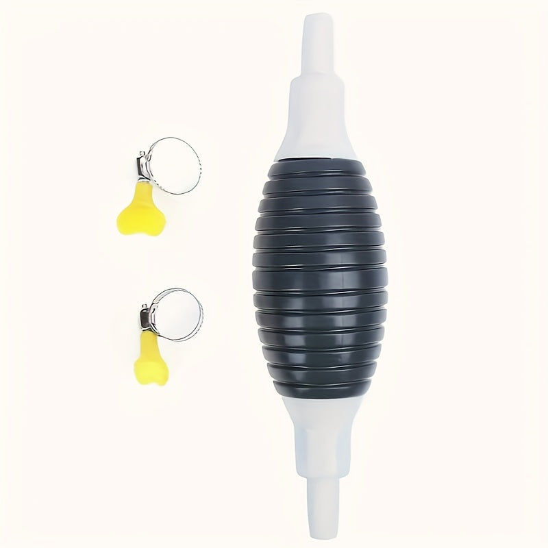 1set Manual Self Suction Oil Pump, Gasoline And Diesel High Flow Suction Oil Guide Pipe, Truck Urea Thickened Water Change Oil Pump