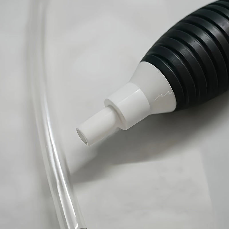 1set Manual Self Suction Oil Pump, Gasoline And Diesel High Flow Suction Oil Guide Pipe, Truck Urea Thickened Water Change Oil Pump