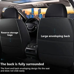 1/2PCS Universal PU Leather Set Car Seat Covers Full Surround Protection Easy Installation & Maintenance Front Car Seat Covers