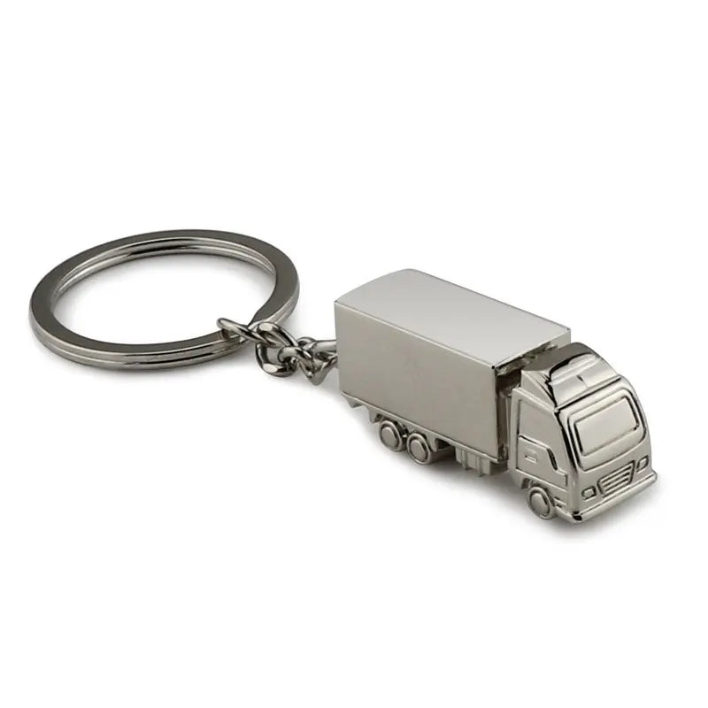 10Pcs Metal Truck Lorry Car Key Ring Keyfob Keychain Creative Gift Lovely Keyring