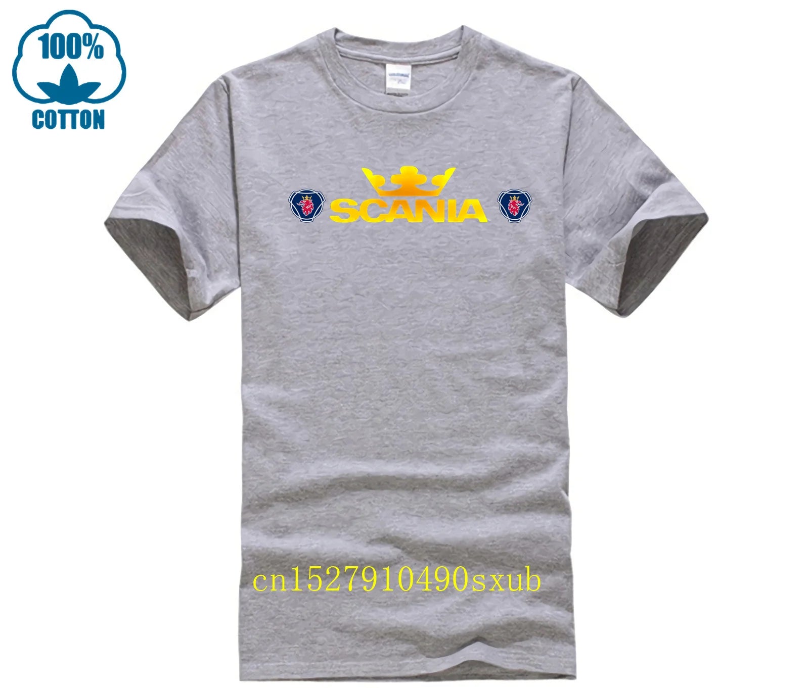 Classical Famous Scania Vabis Men T Shirt Classic Spring Autumn Tshirt Unisex S-4xl T-Shirt For Men Casual Crew Neck