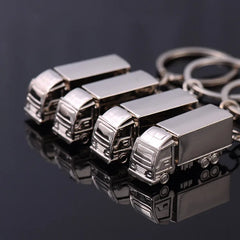 10Pcs Metal Truck Lorry Car Key Ring Keyfob Keychain Creative Gift Lovely Keyring