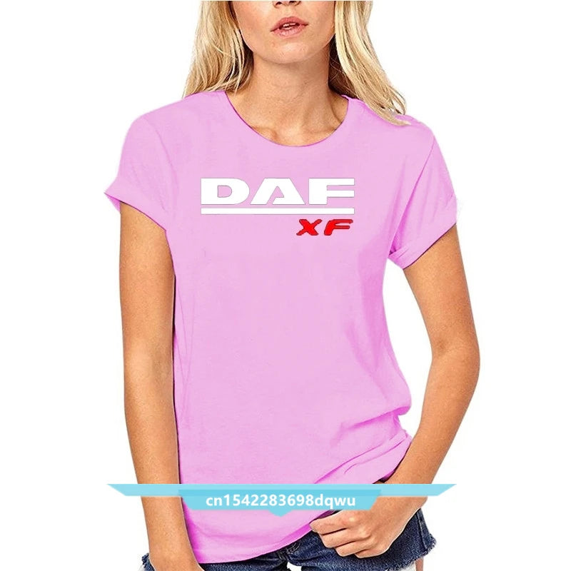 Truck Daf T Shirt Xf Trucker Lorry Driver Hgv Harajuku Streetwear Shirt Men Lf 3Xl V8 Extreme All Color
