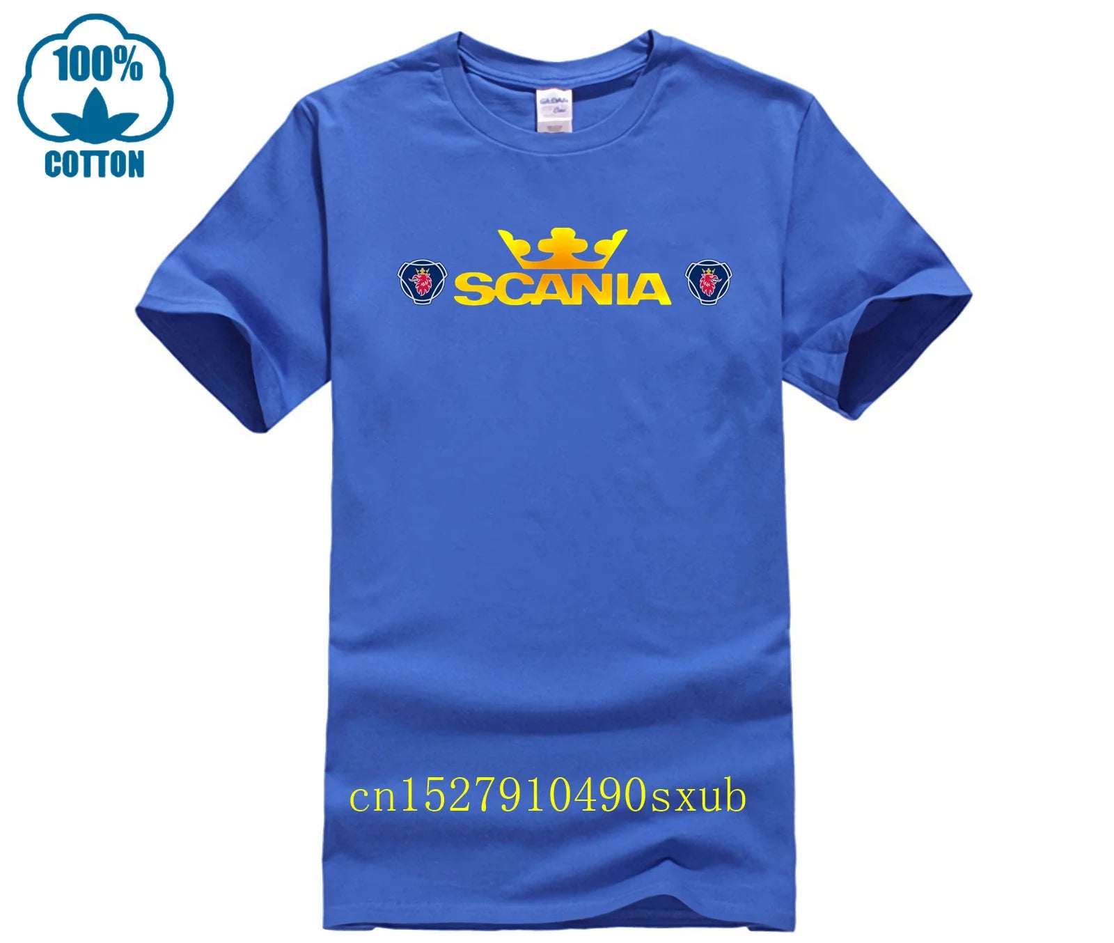 Classical Famous Scania Vabis Men T Shirt Classic Spring Autumn Tshirt Unisex S-4xl T-Shirt For Men Casual Crew Neck
