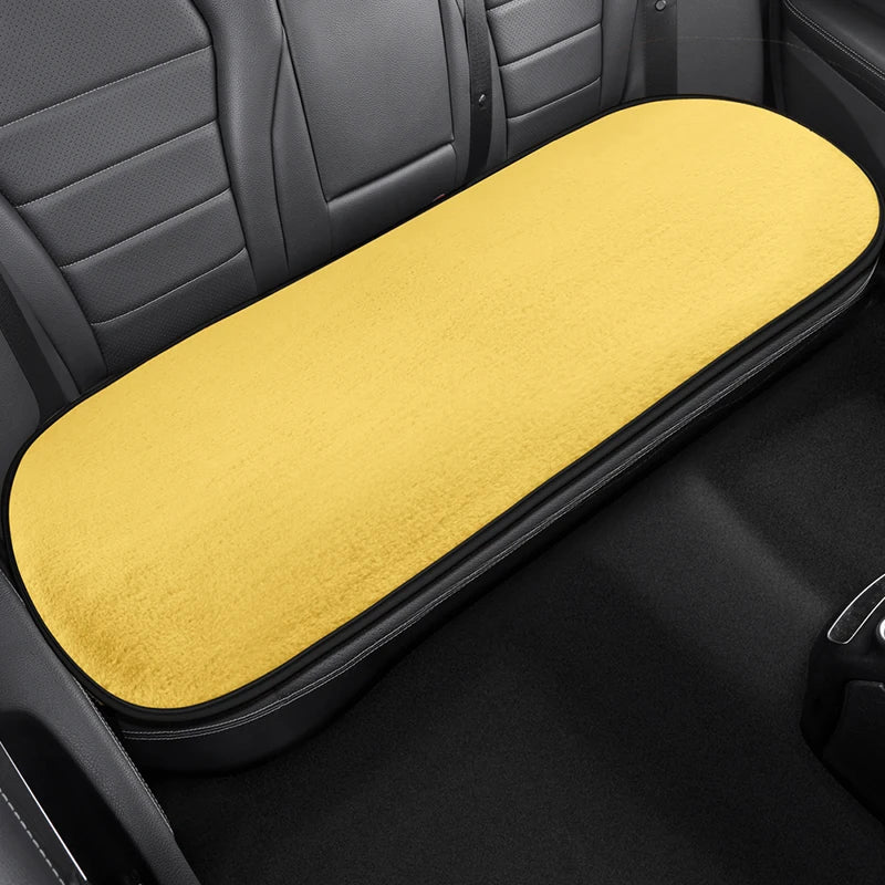 3D embroidery Cartoon Duck Car Seat Cover, Soft Plush Protect, Your Car's Seats, Universal Fit for Most Cars, SUVs, and Trucks