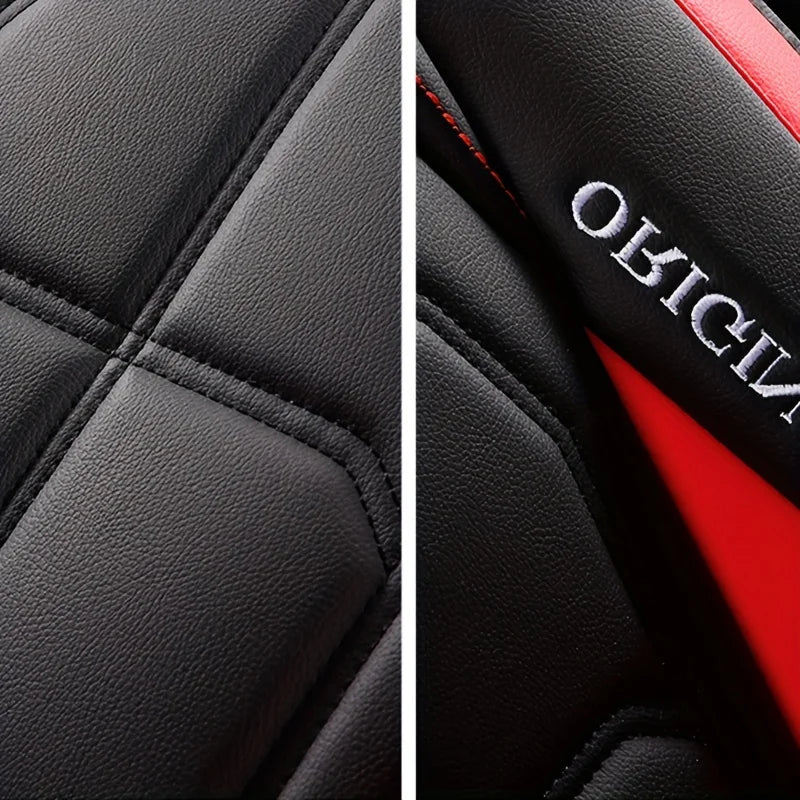 1/2PCS Universal PU Leather Set Car Seat Covers Full Surround Protection Easy Installation & Maintenance Front Car Seat Covers