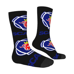 Truck Bus Scania Sock Printed Man Polyester