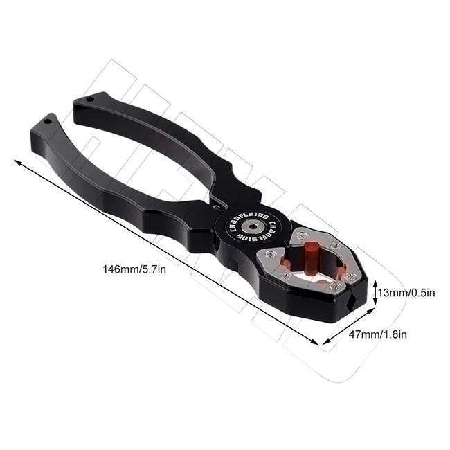 Metal Pliers M3/M4 Lock Nuts Props Adapter Motor Bullet Cap Quick Cap / Propeller Removal Tool Motor Grip Plier RC Racing Drone