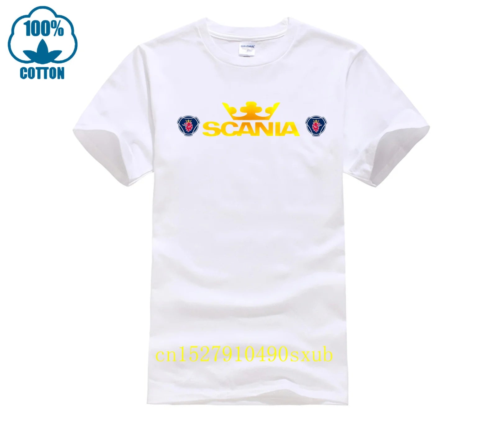 Classical Famous Scania Vabis Men T Shirt Classic Spring Autumn Tshirt Unisex S-4xl T-Shirt For Men Casual Crew Neck