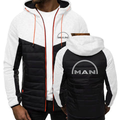 2023 Solid Color Men Truck Man Car Logo Baseball Jackets Slim Fit Thin Cotton Single-breasted Autumn Winter Streetwear Coats Top