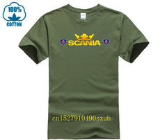 Classical Famous Scania Vabis Men T Shirt Classic Spring Autumn Tshirt Unisex S-4xl T-Shirt For Men Casual Crew Neck