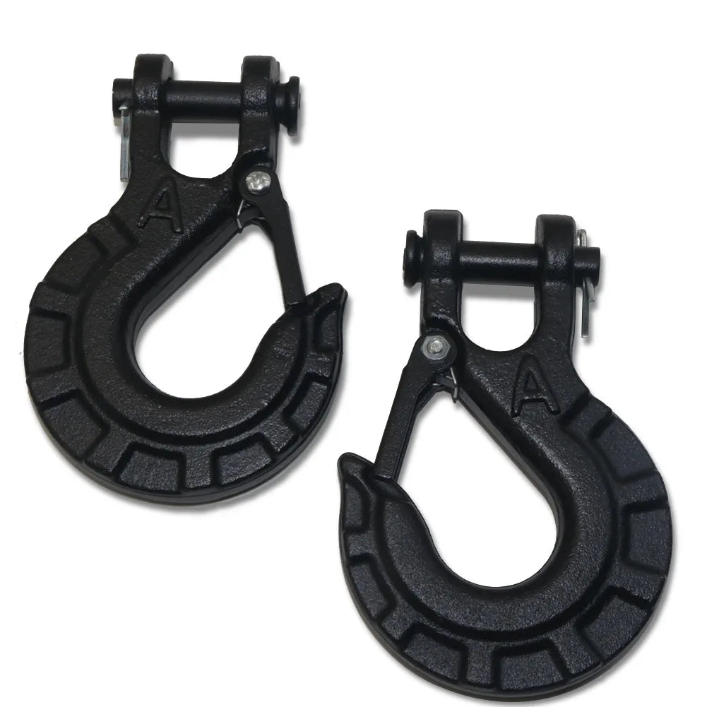 Winch Hook RV Accessories Trailer Hook Outdoor Rescue Tools For Automobiles Car Traction Hook 10 Ton Winch Rope Hook