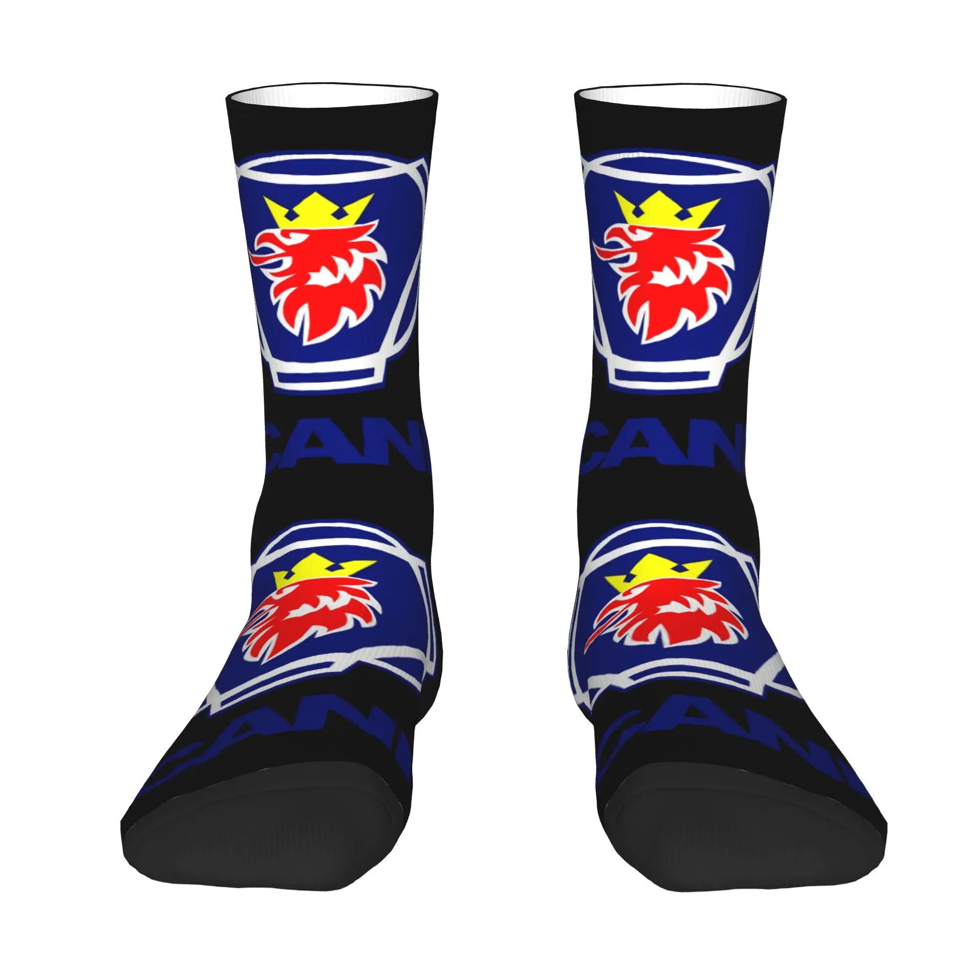 Truck Bus Scania Sock Printed Man Polyester