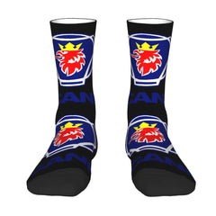 Truck Bus Scania Sock Printed Man Polyester