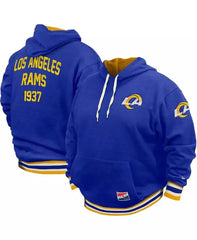 New Era | Men's Royal Los Angeles Rams Big and Tall NFL Pullover Hoodie