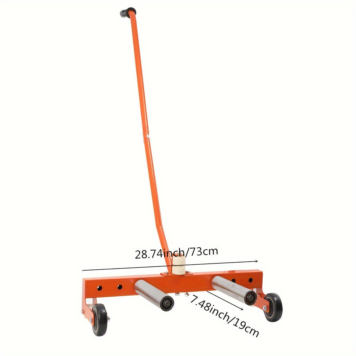 Cart Tire Lift Moving Tool Tire Moving Tool Heavy Duty Adjustable Rolling Wheel Maximum Load 150KG For HGV, Large Van & 4x4 Wheels From 16.51cm To 62.23cm.