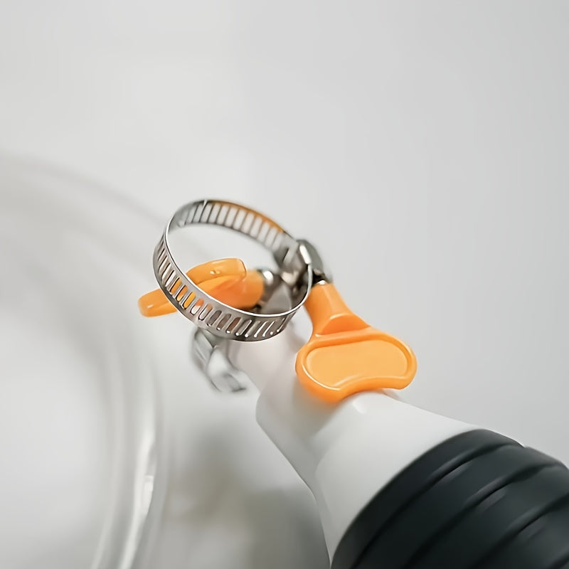 1set Manual Self Suction Oil Pump, Gasoline And Diesel High Flow Suction Oil Guide Pipe, Truck Urea Thickened Water Change Oil Pump