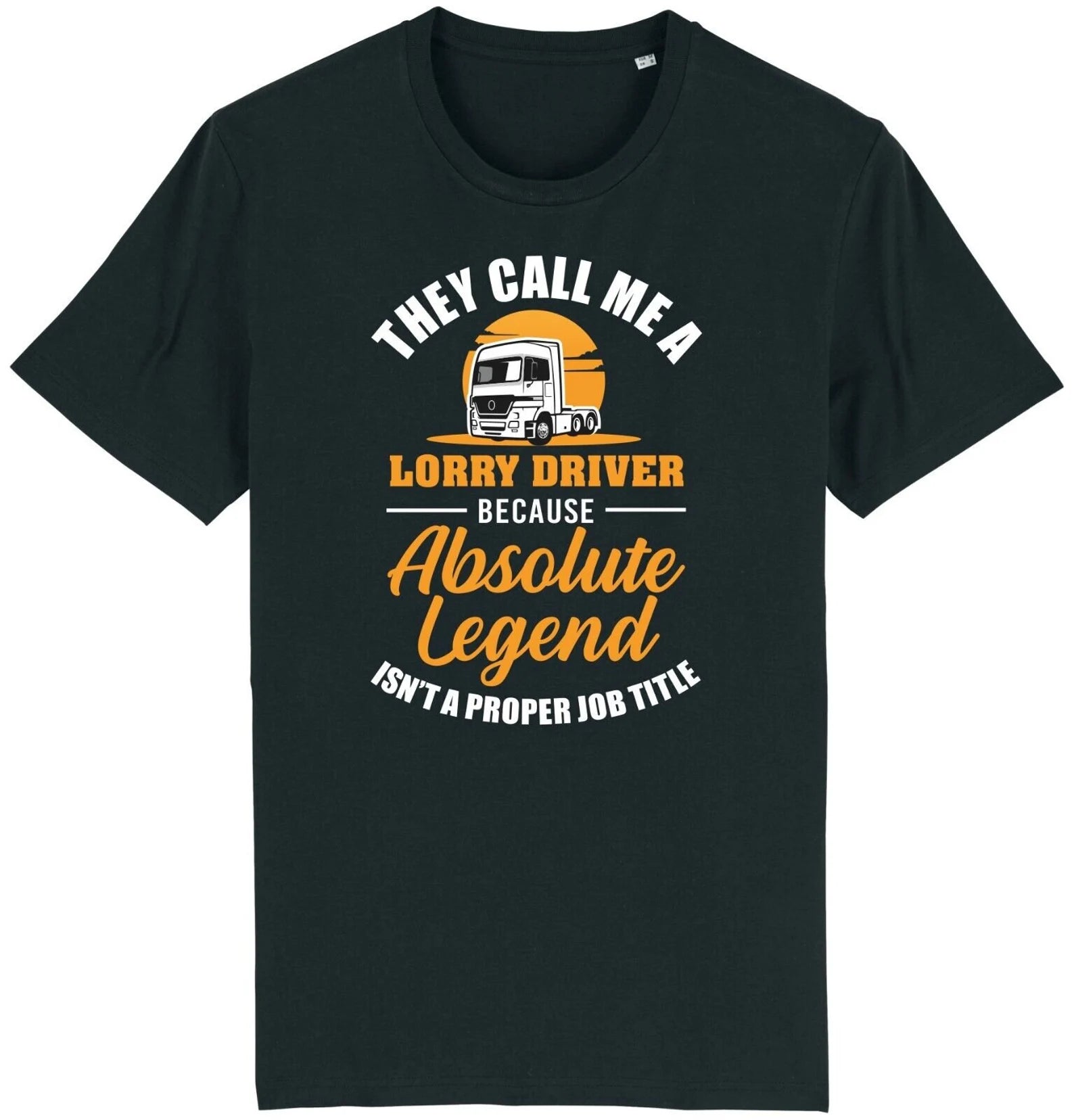 They call me a lorry driver t-shirt funny trucker hgv truck driving gift dad men