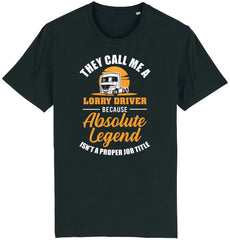 They call me a lorry driver t-shirt funny trucker hgv truck driving gift dad men